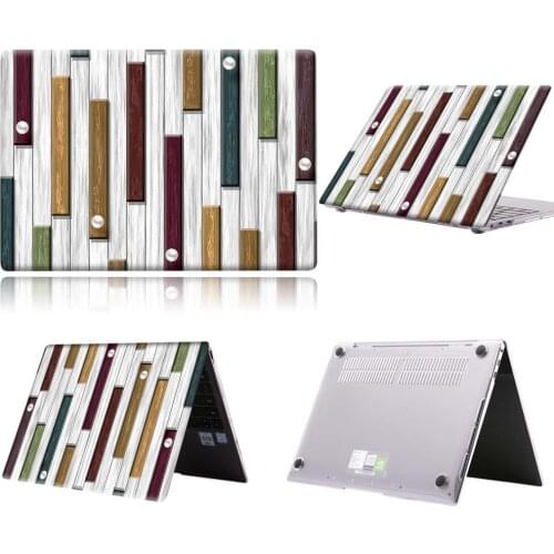 Assorted Colored Wood PC Laptop Case For Huawei MateBook 13/13 AMD Ryzen/14/D14/D15/X 2020/X Pro/Pro 16.1/Honor MagicBook 14/15