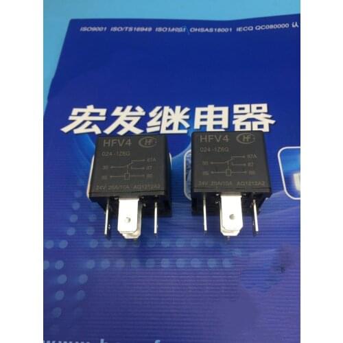 HFV4-024-1Z6G 24VDC 5pin 20A 24VDC car relays