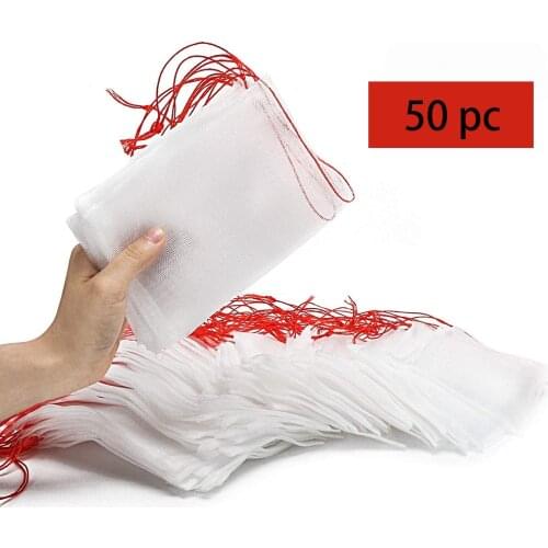 Garden Tool Netting Bags Garden Fruit Barrier Cover Bags for Grape Fig Flower Seed Vegetable Protection from Insect Mosquito Bug
