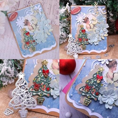 Silver Carbon Steel Metal Craft Village Paper Die Cutting Dies For Scrapbooking/DIY Easter Wedding Halloween Greeting Cards