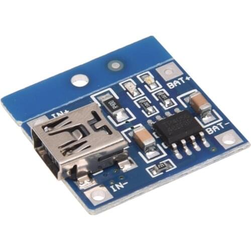 TP4056 1A Lithium Battery Charging Lipo charger embarks Module DIY Mini USB Port Blue