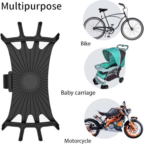 Bike Phone Holder 360 Bicycle Mobile Cellphone Holder Stroller Bracket Celular For IPhone Huawei Samsun Xiaomi Gsm Houder Fiets