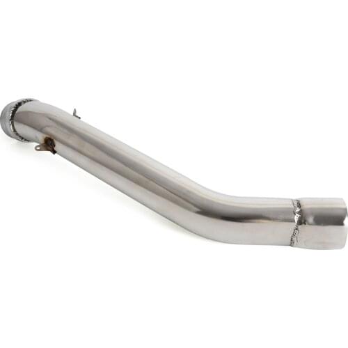 Stainless Steel Exhaust Mid Link Pipe For Kawasaki Z750 Z750R Z 750 750R Z 750 R 2007 2008 2009 2010 2011 2012