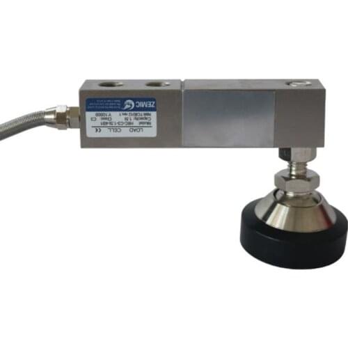 High Precision C3 grade Zemic H8C-C3-10T-6B cantilever load cell force pressure sensor 10T with mounting foot