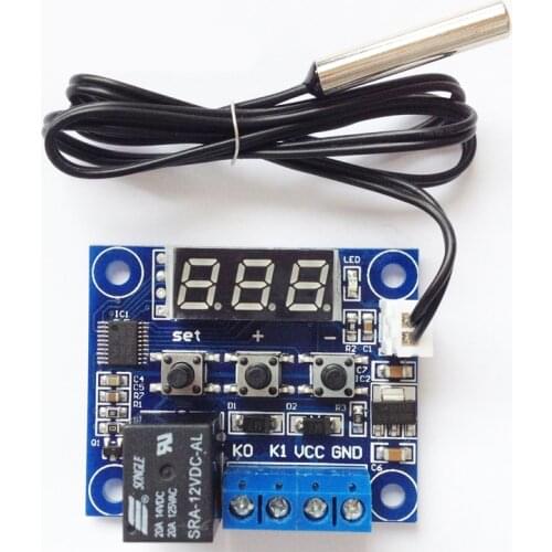 W1209 Patch MiNi Version Thermostat High Precision Digital Display Temperature Control Switch Incubation Thermostat