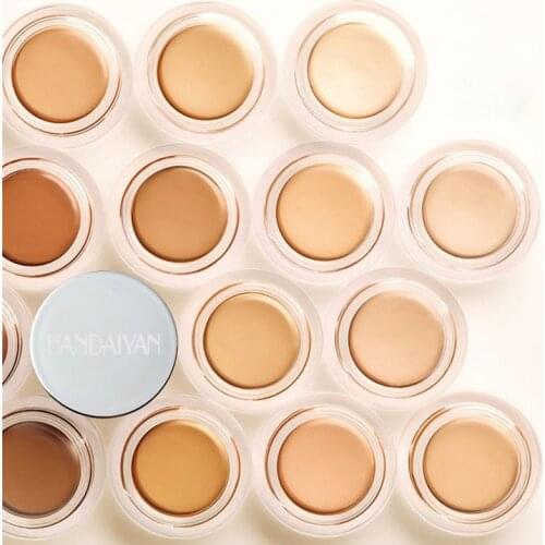 Face Concealer Foundation Cream Full Cover Makeup Liquid Facial Corrector Waterproof Base Make Up for Eye Dark Circles Cosmetics