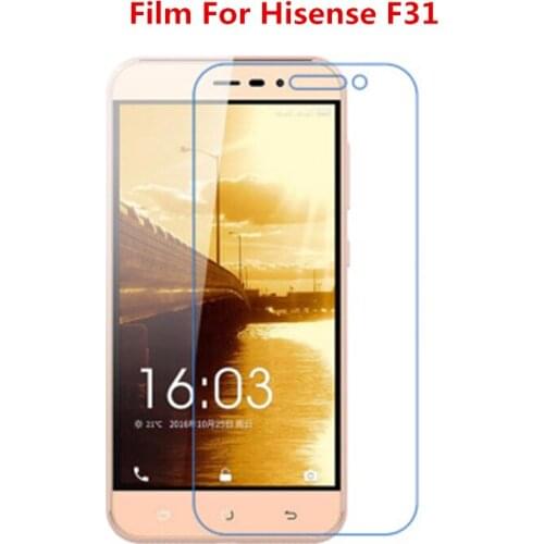 1/2/5/10 Pcs Ultra Thin Clear HD LCD Screen Protector Film With Cleaning Cloth Film For Hisense F31