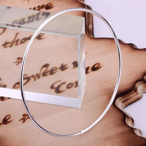 Free shipping 925 jewelry silver plated jewelry bangle fine fashion bracelet bangle wholesale and retail SMTB123