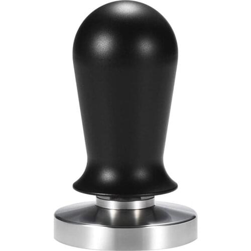 Hot 51mm Calibrated Pressure Espresso Tamper Tool Barista Espresso Machine Tamper Flat Base 30Lbs Press, 304 Stainless Steel