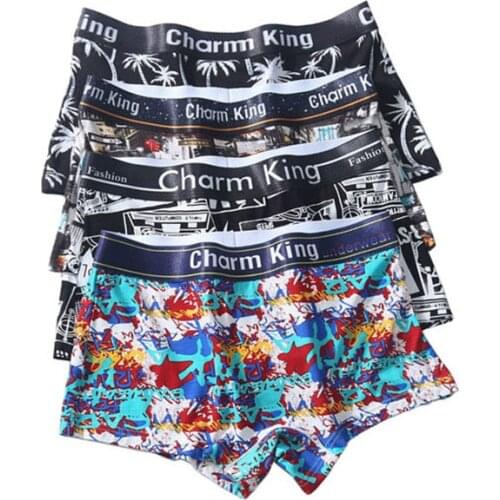 3pcs Summer Women Modal Boyshort Tomboy Plus Size Panties Shorts Boxers Graffit Safety Underwear Les Neutral Underpants