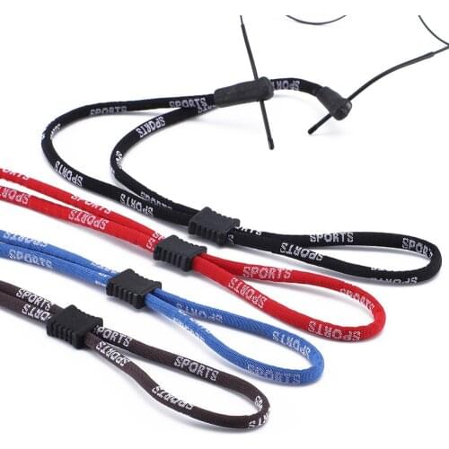 400PCS Silicone Sports Eyewear Cords Safety Glasses Eyeglasses Retainer Anti Slip Adjustable Holder Lanyards For Sunglasses