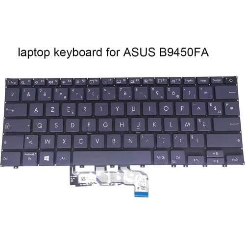 Backlit Replacement Keyboards for ASUS ExpertBook B9450 B9450FA FR AZERTY IT Italian KR Korean keyboard 0KNB0 1620FR00 1620IT00