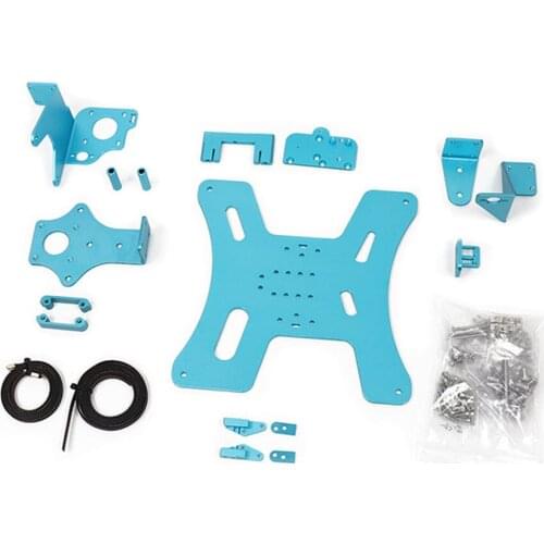 Linear Rail Upgrade Kits Gates X /Y Axis Belt Aluminum Plates Screws Kits Set for Ender 3 Pro 3D Printer Accessories