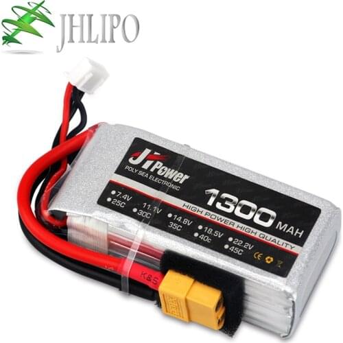 Lipo battery 1300mAh 25C 2S 7.4V 3S 11.1V 4S 14.8V Helicopter RC battery Drone for RC airplane car boat