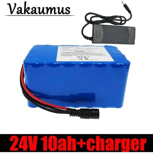 Vakaumus 7s4p 24V 10Ah 18650 Battery Li-ion Battery Pack 29.4v 10000mah Electric Bicycle Moped /Li-ion Battery With 15A BMS