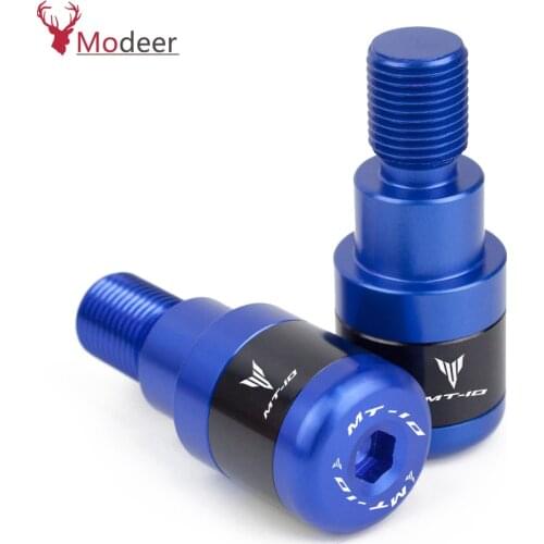 New CNC Aluminum Motorcycle Handlebar Grip Ends Bar End Plugs sliders For Yamaha MT10 FZ10 MT-10 FZ-10 MT FZ 10 2016 2017 2018