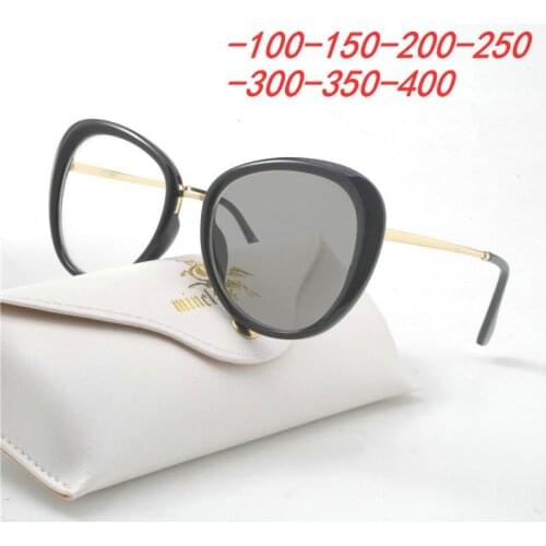 New Women Optical Glasses Frame for Eyewear Eyeglasses Men Women Myopia Eye Glasses Frame Computer Photochromic Lens UV FML