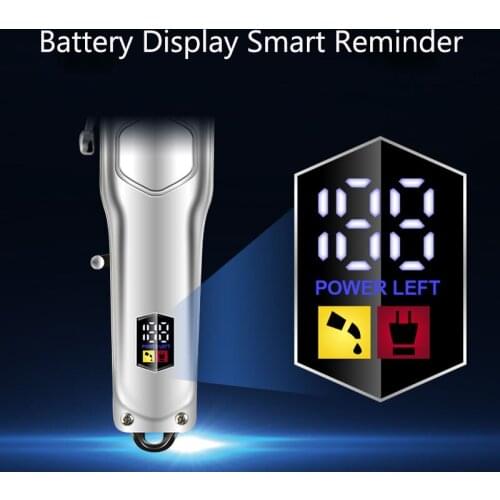 Barber Hair Clipper Hair Cutting Machine Electric Shavers For Men Beard Trimmer Shaving Machine Wireless Electric Razor