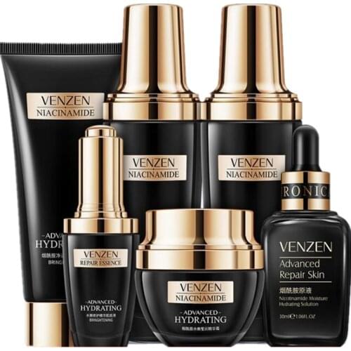 Hot Man Skin Care makeup set,Fashion Men cosmetics kit,Anti-wrinkle concealer Oil-control Toner,Moisturizer face Cleanser cream