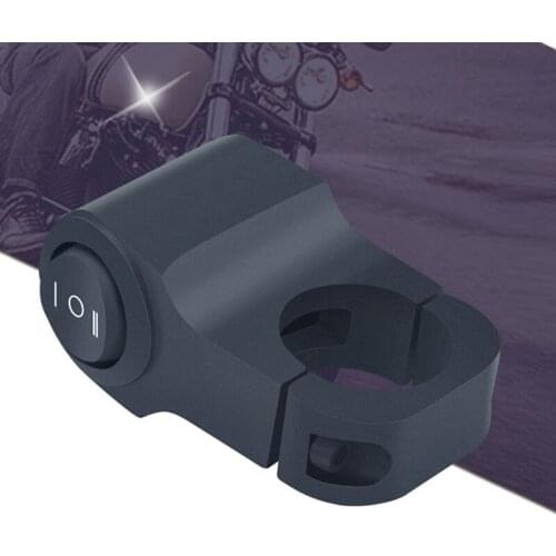 D7YA Bike Indicator Light On/Off Control Button Handlebar Mount Switch Toggle Switch for Motorcycle Handlebar