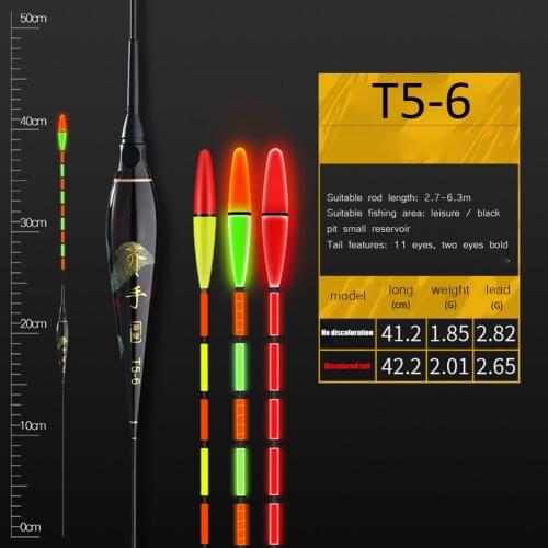 Fish Bite Automatic Reminder Color Luminous Electric Fishing Floats Smart LED Fishing Ultra Thick Tail Electronic Luminous Buoy