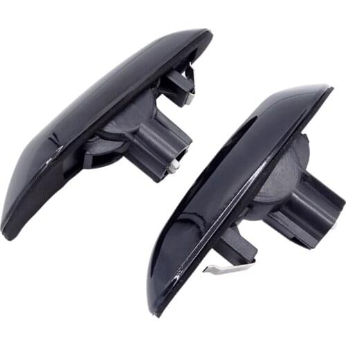 1Pair for BMW E81 E82 E87 E88 E90 E92 E60 12V Flashing Car Turn Signal Lights LED Strobe Side Marker Lamps Indicator Accessories