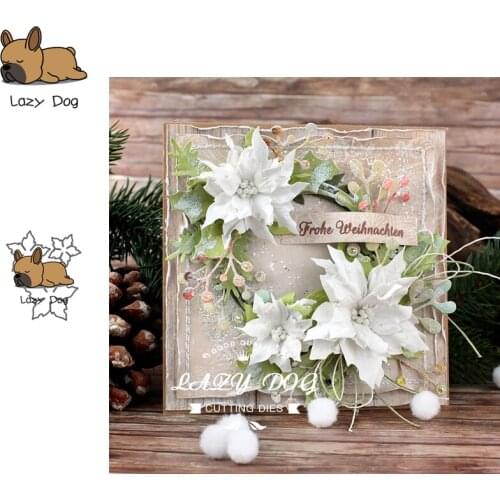 3PCS Flowers Plant Metal Cutting Dies Scrapbooking Stencil Decorative Craft Embossing Die Cuts Card Making New Dies For 2019