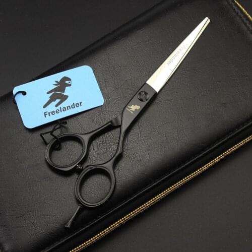 6 inch Black profile Hairdressing Slim Shears design lightweight Barber Professional 100g and Tools Styling Hair Scissors