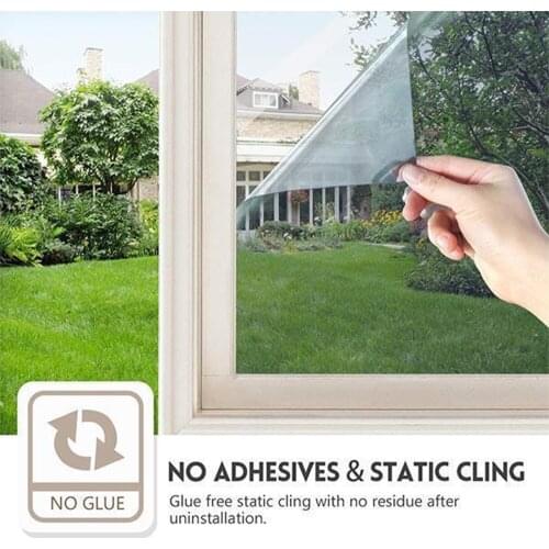 Anti-Glare Anti-Voyeur Window Insulating Film for Home Office Sunproof Ultra-thin 10/20/30/40/50mm can CSV