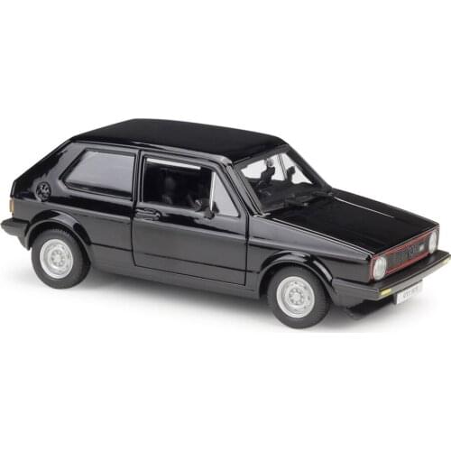 Bburago 1:24 1979 VW Volkswagen Golf Mk1 GTI Alloy Luxury Vehicle Diecast Pull Back Car Model Goods Toy Collection