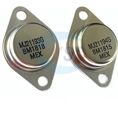 Free Shipping 10pcs/lot MJ21193G 5pcs+ 5pcs MJ21194G stock