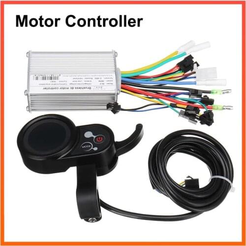 Control unit 24V-48V 350W for Scooter E-Bike Controller with Smart Display for E-Bike Motor Brushless Motor