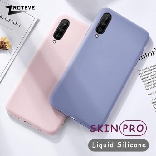 For Samsung A50 Case ZROTEVE Soft Skin Touch Cover Liquid Silicone Cases For Samsung Galaxy A50 Phone Case Cover New