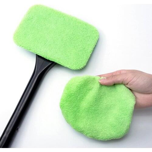 Car Dual-Use Dust Removal Defogging Glass Brush Front Glass Mop Car Window Cleaning Products wzpi