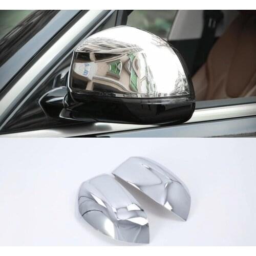 For BMW X5 G05 2019 2020 ABS Door Side Mirror Cover Trim Rear View Cap Overlay Molding Garnish