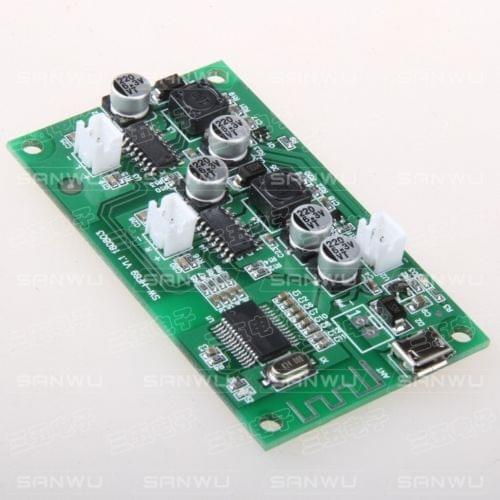 6W+6W Dual Channel Bluetooth Receiver Stereo Audio Amplifier Board F BTL Speaker