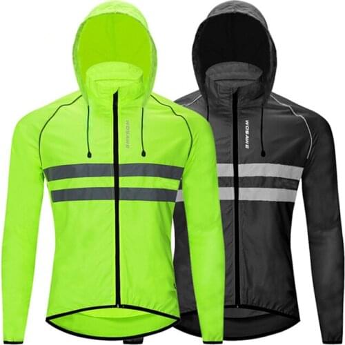 Breathable Long Sleeves Cycling Coat Motocross MTB Bicycle Jacket Windproof Jersey Sportswear for Outdoor Sports