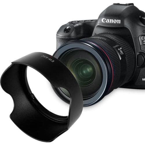 EW-63C Camera Lens Hood Bayonet Mount for Canon EF-S 18-55mm F/3.5-5.6 IS STM
