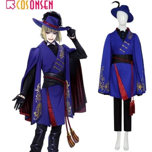 Game Twisted Wonderland Rook Hunt Cosplay Costume Pomefiore Uniform Halloween Outfit COSPLAYONSEN Made