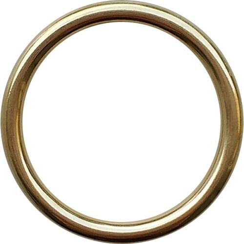 Perfeclan Brass O Ring Fits All Standard 5cm wide Belt Harnesses Webbing & Head Collars Scuba Diving Accessories