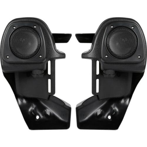 Motorcycle Lower Vented Fairing Glove Speaker Kit For Harley Touring Electra Street Road Glide Road King FLHR 2006-2013