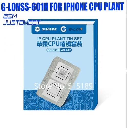 G-lon MECHANIC CPU NAND Chip planting heating platform for IPHONE CPU A12 A11 A10 A 9 A8Positioning steel net Repair Remove glue