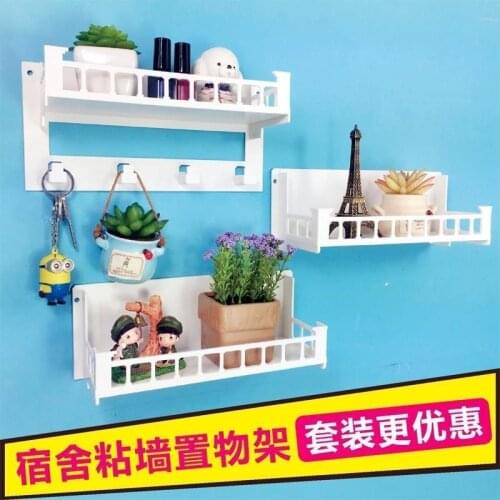 Bed storage bedroom headstock is installed on the wall without punching and pasting