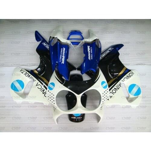 For Honda Cbr893RR 1992 Fairings for Honda Cbr893RR 1992 - 1993 Black White Fairing Kits CBR 893RR 1993 Abs Fairing