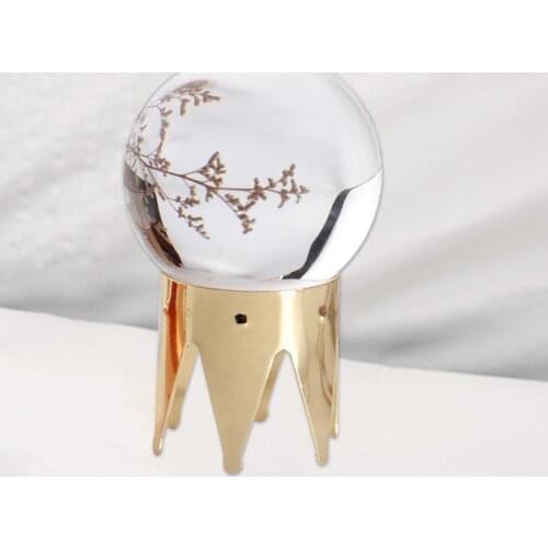 Crown/geometry Display Stand Crystal Mineral Jewelry Display Stand Home Desktop Decoration Crystal Ball Stone Ornaments