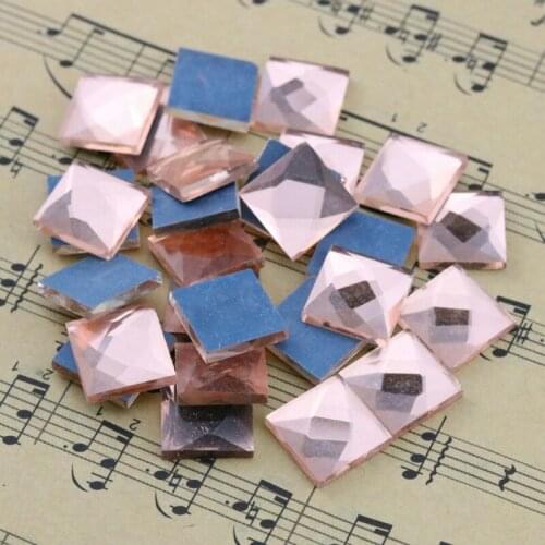 Prajna DMC Square Shape Strass Nail Drill Rhinestones Flatback For Clothes glue On Rhinestone Glass Stones For Wedding Dress F