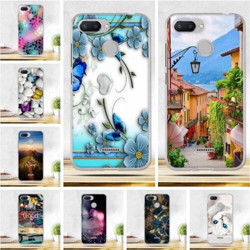 Silicon Case for Xiaomi Redmi6 Case Soft TPU Back Cover for Xiaomi Redmi 6 Luxury Thin Phone Cover for Redmi 6 Shell Bags