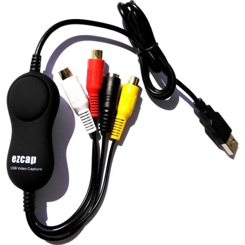 UVC USB2.0 Video Capture Card for Windows, Linux, Android os, professional edit software,convert old VHS, V8 to digital format