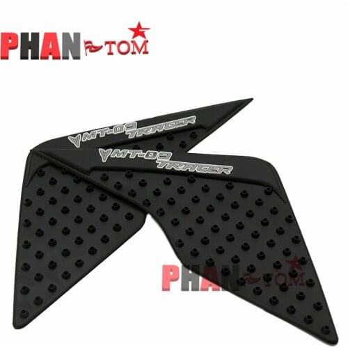 Motorcycle Tank Pad Protector Sticker Decal Gas Knee Grip Tank Traction Pad Side For Yamaha MT-09 TRACER FJ-09 2015 2016 2017