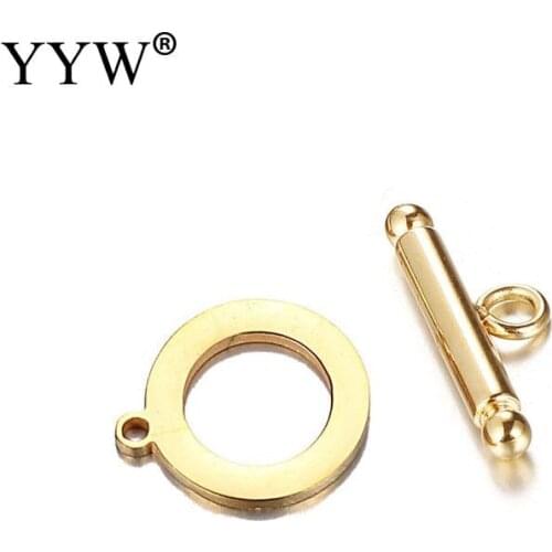 Stainless Steel Toggle Clasp 10 Set Stainless Steel Jewelry Toggle Clasps For Bracelets Making Diy Necklace Making Findings gold